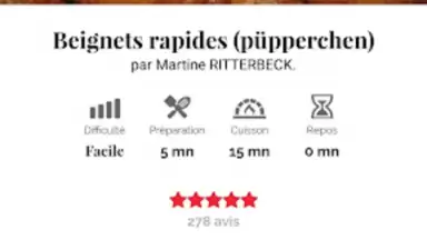 Captura de tela de Cuisine 5