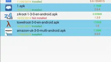 Captura de tela de APK App Installer 4