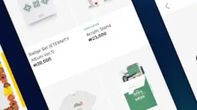 Captura de tela de Weverse Shop 16