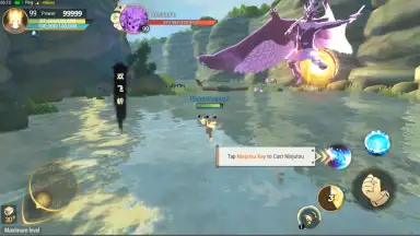 Captura de tela de Naruto: Slugfest 7