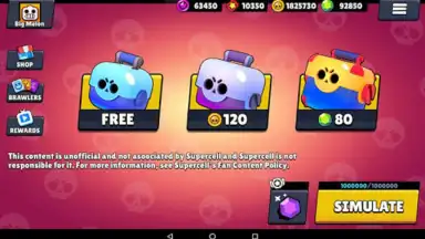 Captura de tela de Box Simulator for Brawl Stars 8