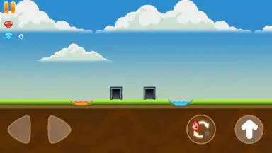 Captura de tela de Fire Kid And Water Kid - Forever Love 2