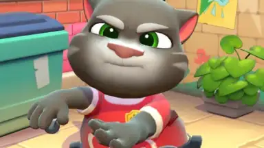 Captura de tela de Talking Tom Cat 12