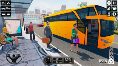 Captura de tela de Coach Bus Simulator 3d Bus Sim 2