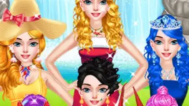 Captura de tela de Dress Up Games : Girls Game 6