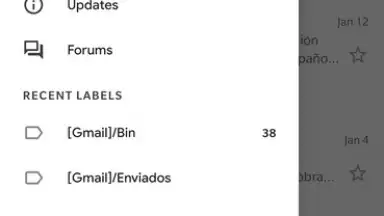Captura de tela de Gmail 7