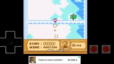 Captura de tela de kirby original 2