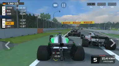 Captura de tela de F1 Mobile Racing 7