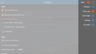 Captura de tela de SVPlayer 1