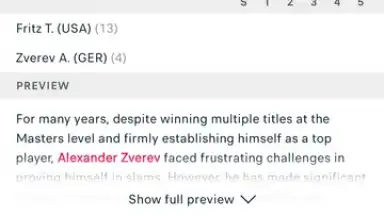 Captura de tela de FlashScore 11