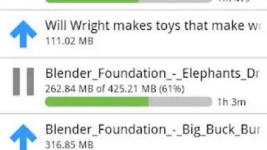 Captura de tela de µTorrent Remote 2