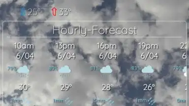Captura de tela de Weather Earth 3