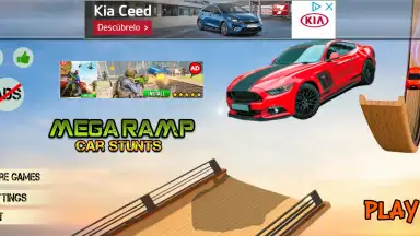 Captura de tela de Mega Ramp 1