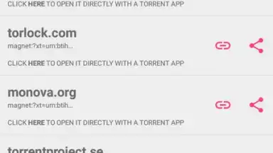Captura de tela de Torrent Search 5