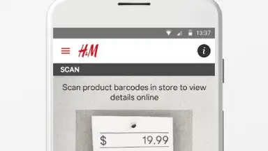 Captura de tela de H&M 2