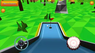 Captura de tela de Mini Golf: Retro 3