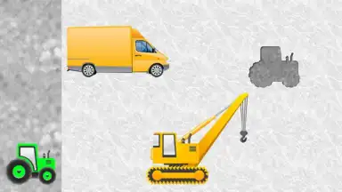 Captura de tela de Vehicles Puzzles for Toddlers! 2