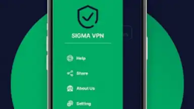 Captura de tela de Sigma VPN 1
