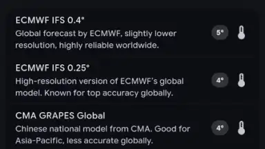 Captura de tela de Weather Master 7