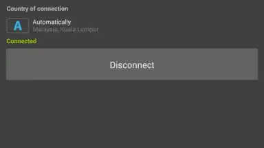 Captura de tela de Hideman VPN 3