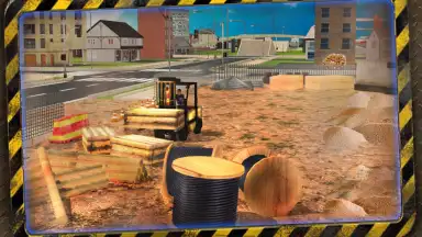 Captura de tela de Construction Trucker 3D Sim 15