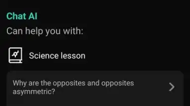 Captura de tela de Chat AI: AI Chat Bot Assistant 4