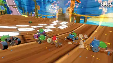 Captura de tela de Angry Birds Go! 4