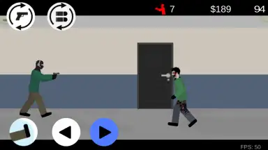 Captura de tela de Flat Zombies: Cleanup and Defense 4