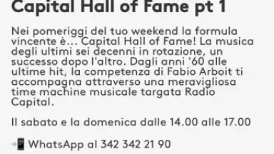 Captura de tela de Radio Capital 8