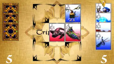 Captura de tela de Triple Triad 3