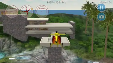 Captura de tela de Helicopter Flight Simulator 8