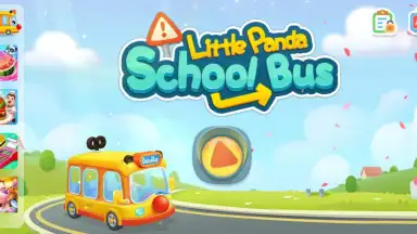 Captura de tela de Baby Panda’s School Bus 1