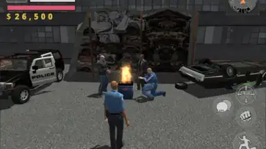 Captura de tela de Police Cop Simulator. Gang War 13