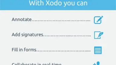 Captura de tela de Xodo PDF Reader & Editor 8