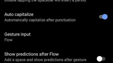 Captura de tela de Microsoft SwiftKey Beta 3