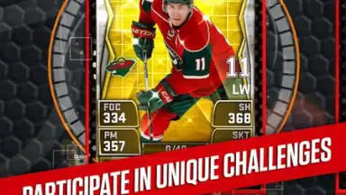 Captura de tela de NHL SuperCard 2