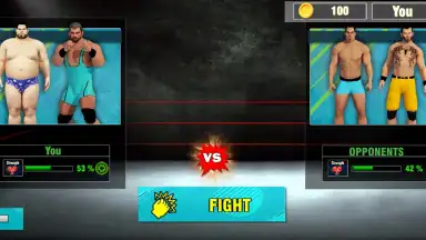 Captura de tela de Tag Team Wrestling Games: Mega Cage Ring Fighting 3