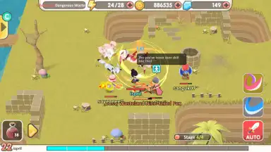 Captura de tela de Little Legends 2