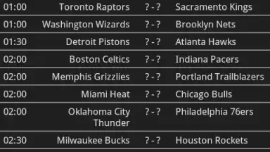 Captura de tela de Basketball Livescore Widget 17