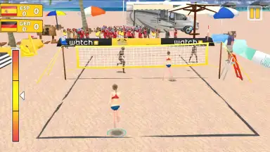 Captura de tela de Volleyball: Spike Master 13