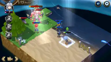 Captura de tela de Biazing Sword - SRPG Tactics 4