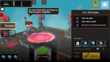 Captura de tela de Hero Craft 10