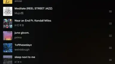 Captura de tela de SoundCloud 13