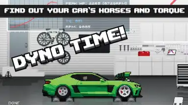 Captura de tela de Pixel Car Racer 3