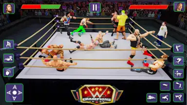 Captura de tela de Real World Wrestling Arena 2
