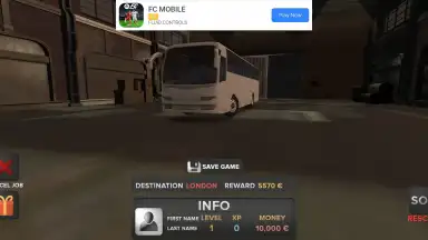 Captura de tela de Coach Bus Simulator 13