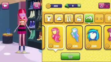 Captura de tela de Equestria Girls 3