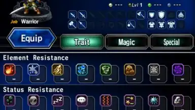 Captura de tela de FINAL FANTASY BRAVE EXVIUS (JP) 11