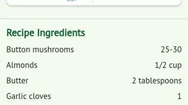 Captura de tela de Sanjeev Kapoor’s Recipes 4