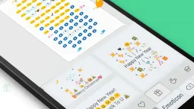Captura de tela de TouchPal Gujarati Pack 5
